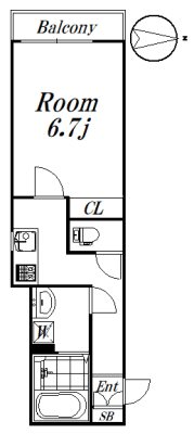 ノースポイント 間取り図