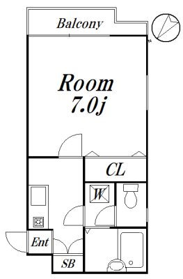 ロジェ高井戸　壱番館 間取り図