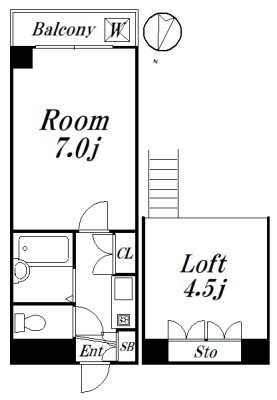 パルクベール井荻 間取り図