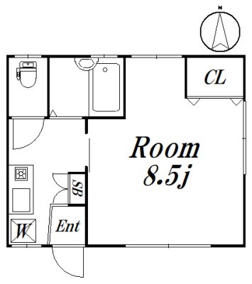 ドミール 間取り図