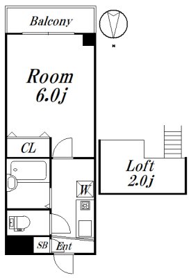 カーサフェリーチェ 503号室 間取り