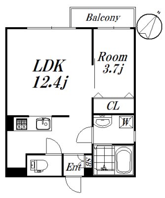 リーフガーデン 間取り図