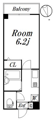 パルクベール上井草 間取り図