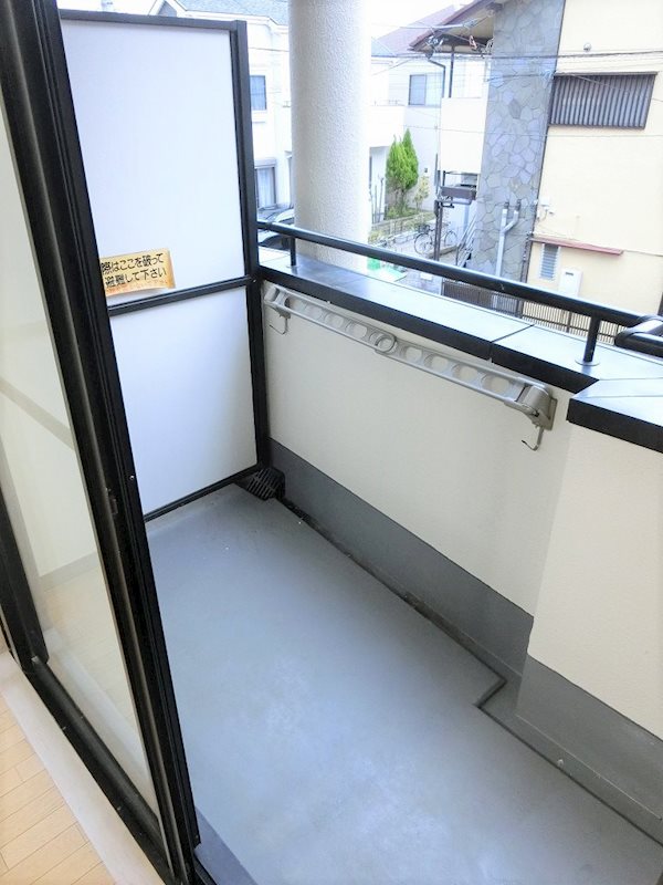 クレシーダ ベランダ