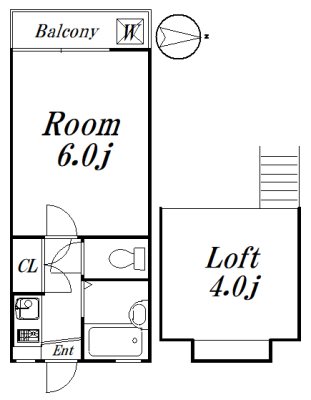 今川ミッドガーデンコーポ９ 207号室 間取り
