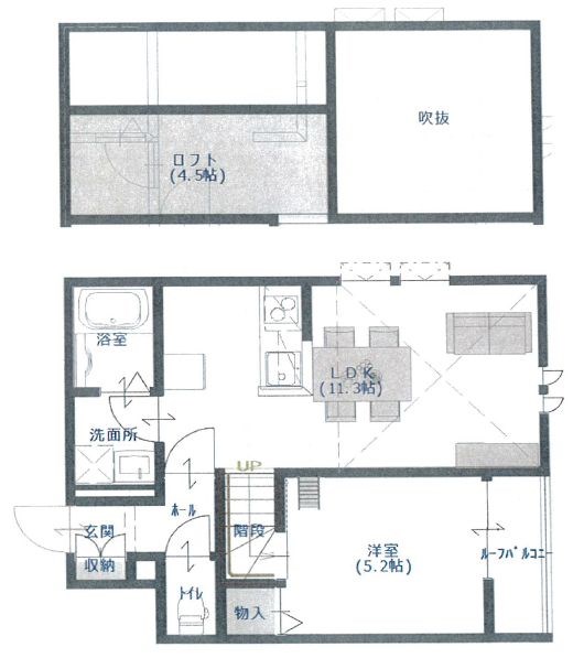 Imagawa Mid Garden Pet and. 201　募集終了号室 間取り