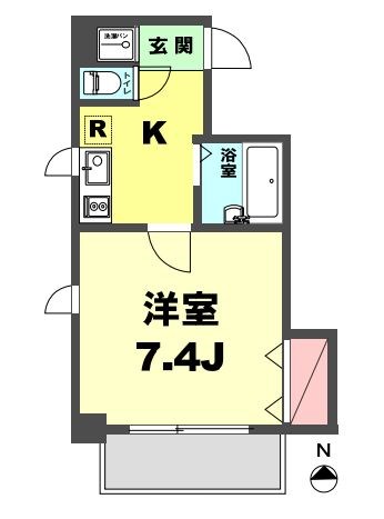 月村マンションNo25 間取り