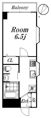 シャルム武蔵小山 間取り図