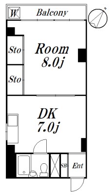 花村屋ビル 間取り図