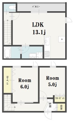 Imagawa Mid Garden Suite 101号室 間取り