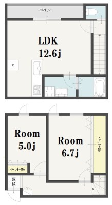 Imagawa Mid Garden Suite 間取り