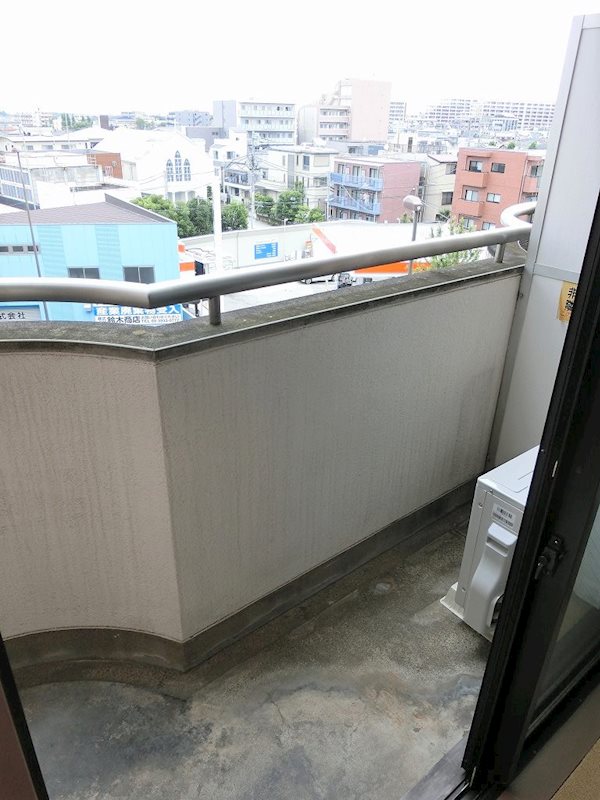 ベルメゾンインター北町 ベランダ