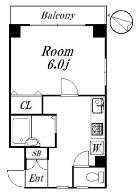 KSマンション 301号室 間取り