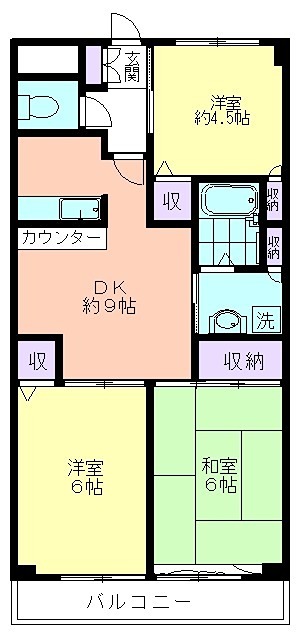 サン・フォーレスト 間取り