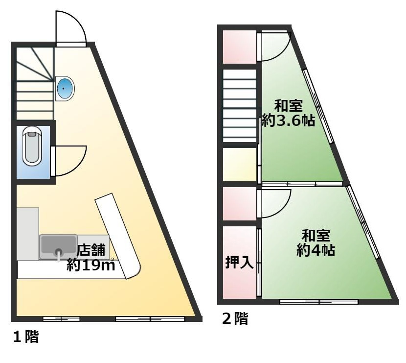 小平店舗 間取り
