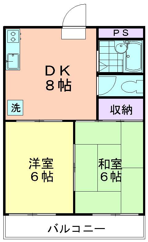 ムサシコーポ 間取り