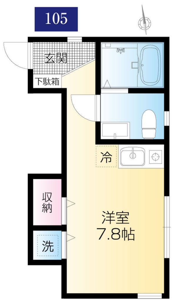 ＣＳ　ＧＡＲＤＥＮ　東村山 間取り