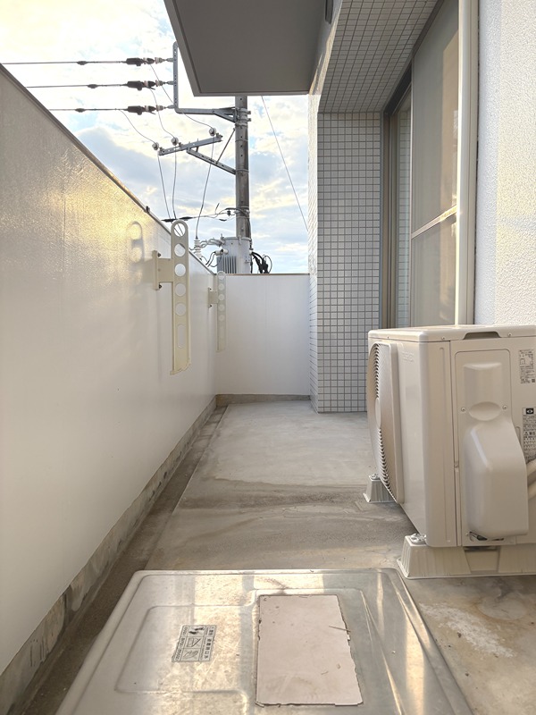 クレスト久米川 ベランダ