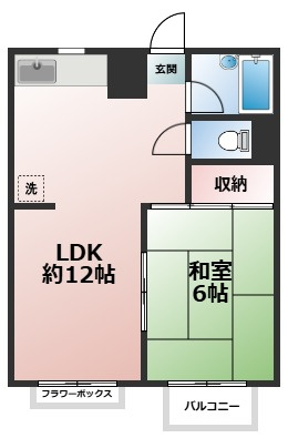 メゾンド東大和 間取り