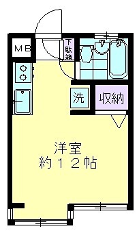 錦町ハイツ 間取り