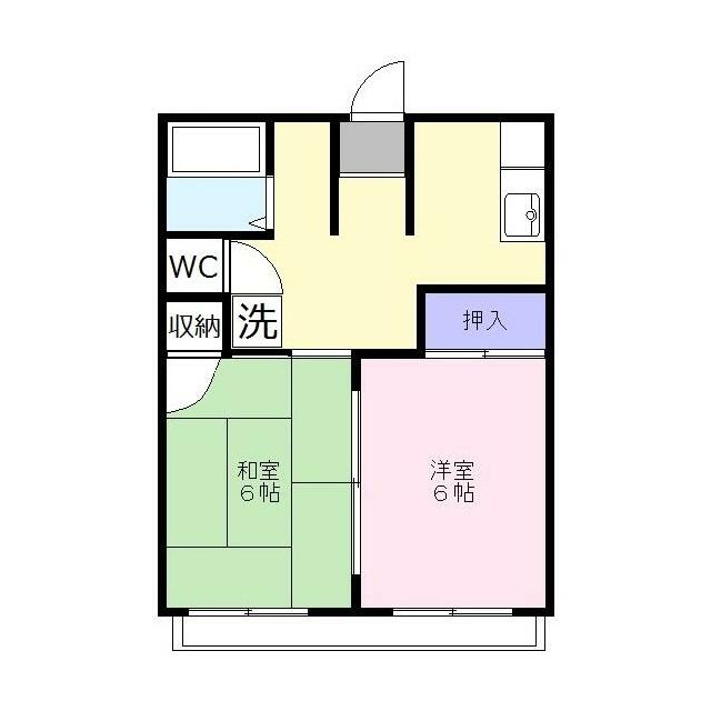 あぶくまハイツ 間取り