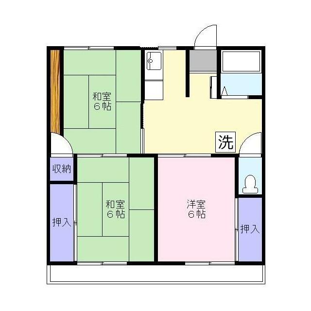 あぶくまハイツ 間取り