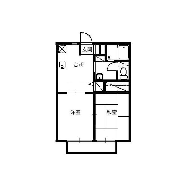 フォレスタ八木田 間取り