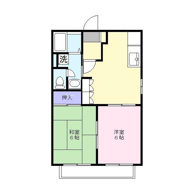 ラフォーレ方木田 間取り