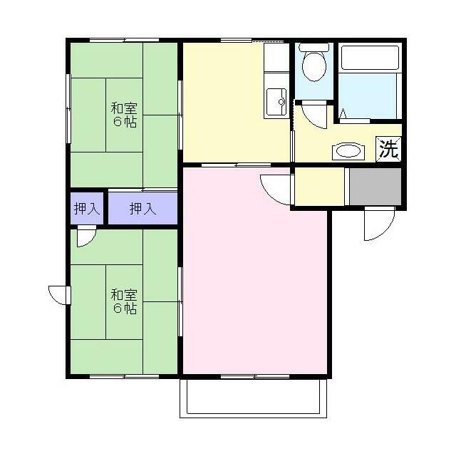 ラポール西中央 間取り