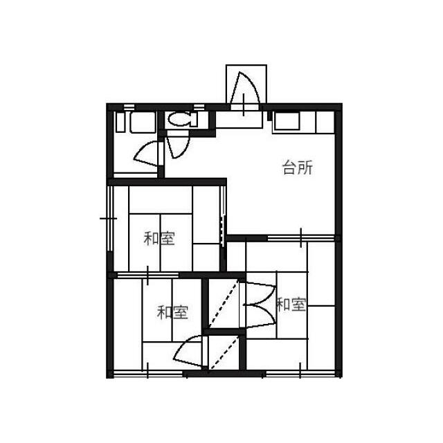 堀河町ハイツ 間取り