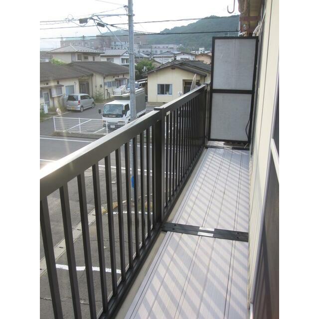 堀河町ハイツ ベランダ