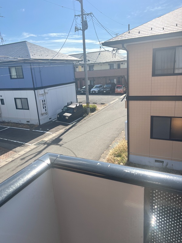 西中央ハイツⅡ ベランダ