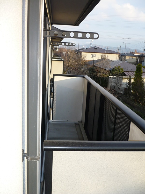 西中央ハイツⅡ ベランダ