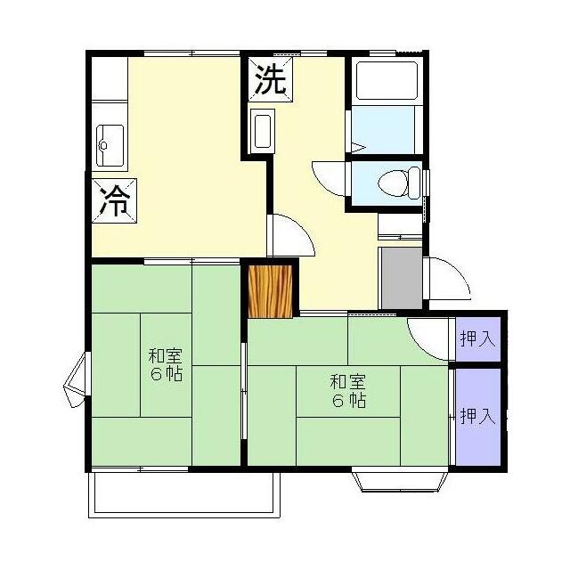 ラポール西中央 間取り