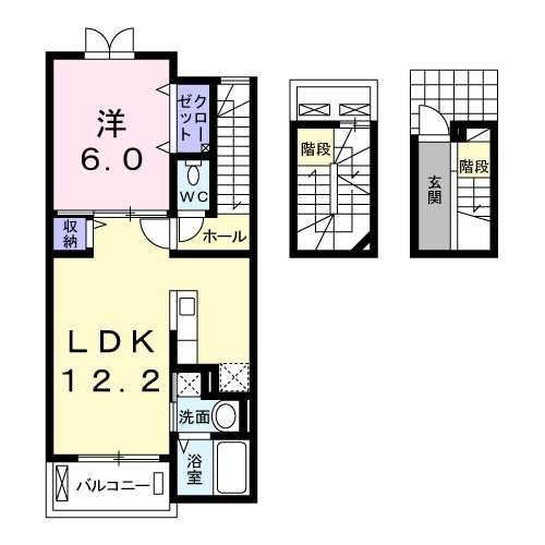 アルコバレノ 間取り