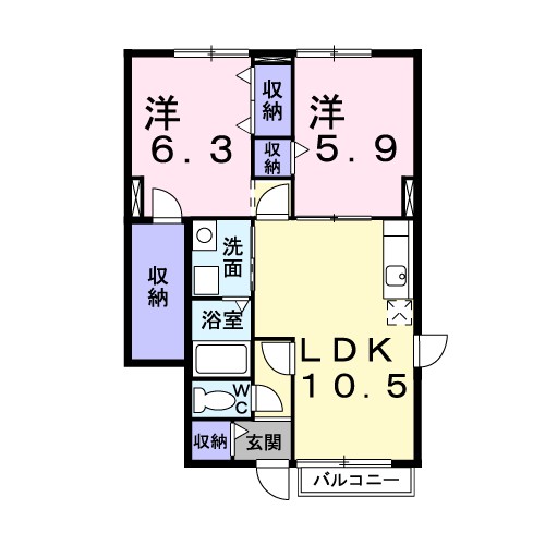 シーズグレース 間取り