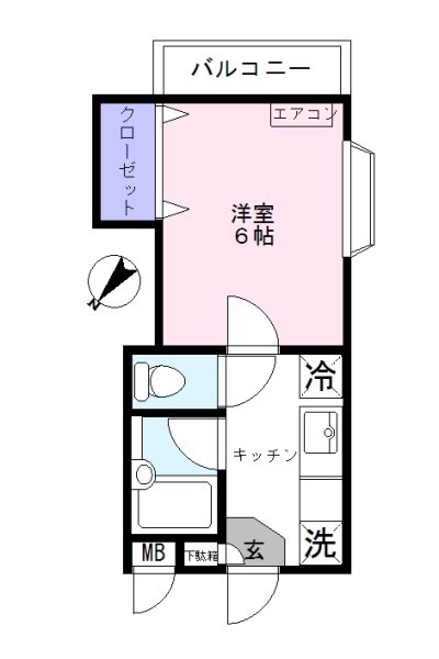 アウルネストK  間取り