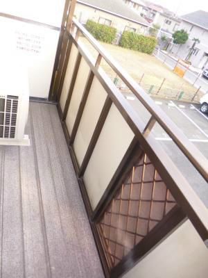 アウルネストA ベランダ