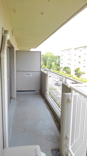 内野東団地11号棟 ベランダ