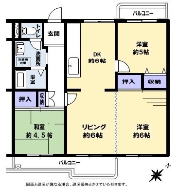 高浜南団地　26棟 間取り