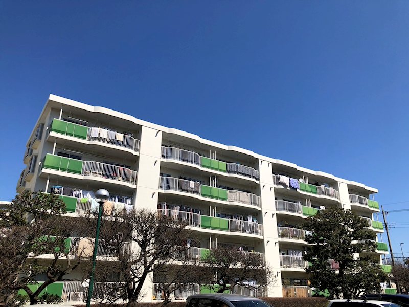 平塚若宮ハイツ　6号棟 外観