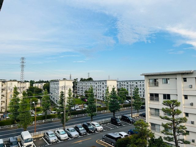 滝山団地　6-2-4号棟 眺望