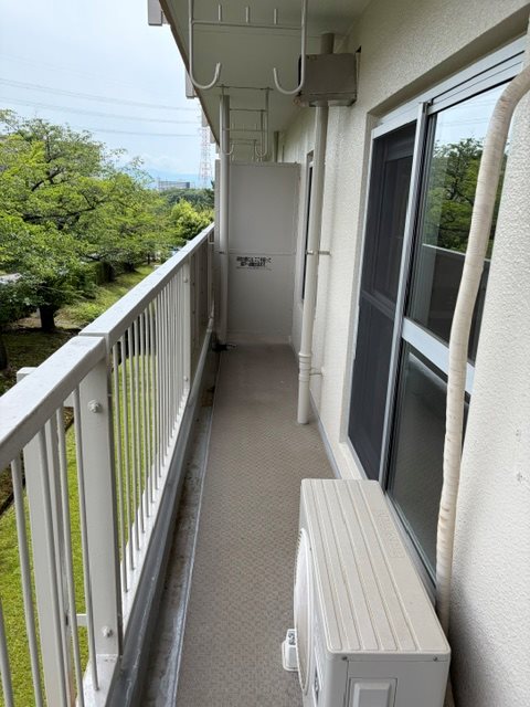 永山三丁目第一住宅 ベランダ