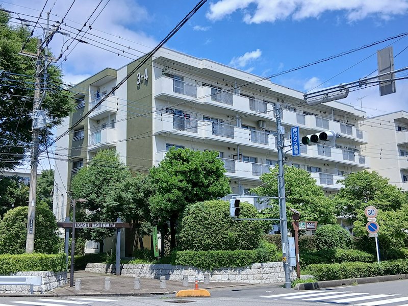 東鷲宮ニュータウン公園通り 3-4号棟 外観