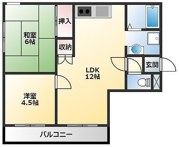 メゾンキューブ 間取り