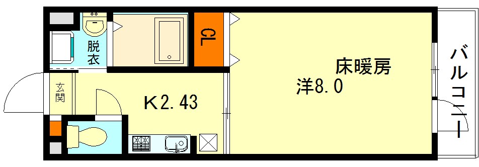 グリーンヒル小山 間取り図
