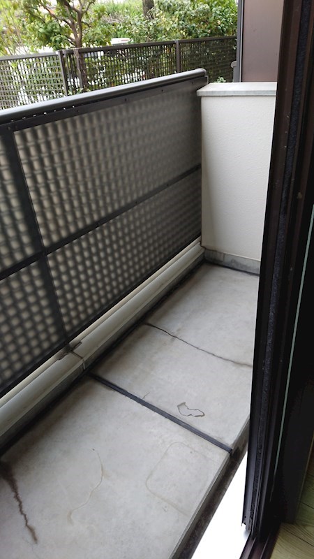 白川楽舎 ベランダ