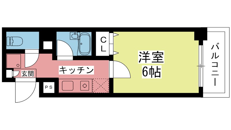 プランドルアミ下鴨 202号室 間取り