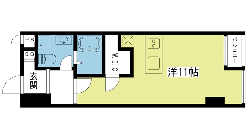 グランスイート鴨川 207号室 間取り