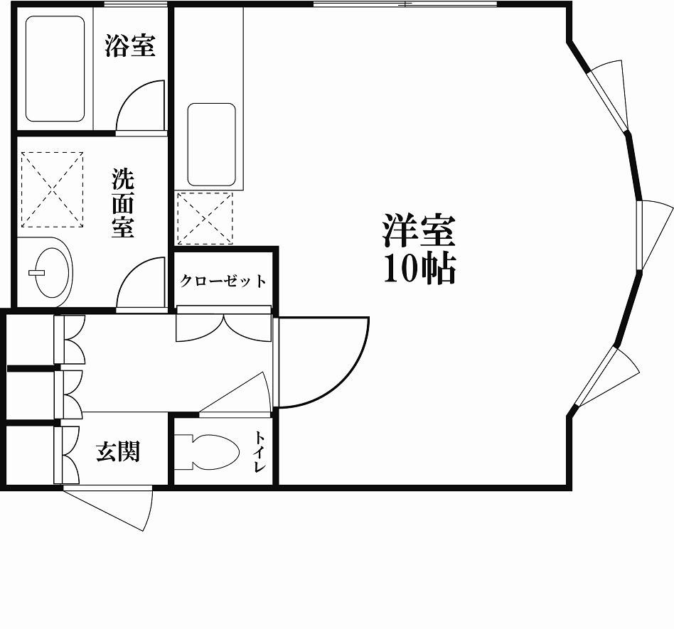 グラッドストーンズ蔵 間取り図